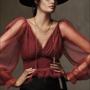 Anthropologie Blouse